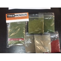 SUMMER Mini Scenic kit #2 for Diorama (Earth Powder, Poppy Scatter, Summer&Spring Scatters...)