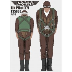 1/35 IJN Pilot Vol.17 - Bowing (Ear Defenders Raised)