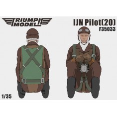 1/35 IJN Pilot Vol.20 - Seated Cockpit Take-off Pose