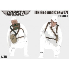 1/35 IJN Ground Crew Vol.7 - Half Squatting