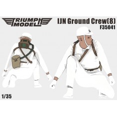 1/35 IJN Ground Crew Vol.8 - Holding Wheel Chock