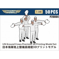 1/200 IJN Ground Crews (50 figures)