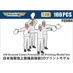 1/350 IJN Ground Crews (100 figures)