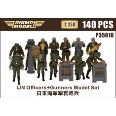 1/350 IJN Officers, Gunners Set 1943-45 (140pcs)