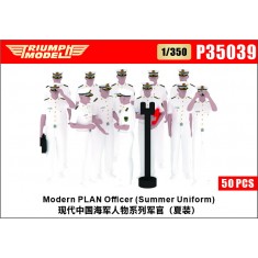 1/350 Modern PLAN Officer 50 Figures Set (Summer Uniform)