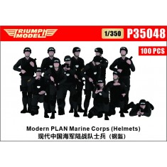 1/350 Modern PLAN Marine Corps 100 Figures set (Helmets)
