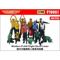 1/700 Modern PLAN Flight Deck Crews 100 Figures Set