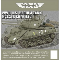 1/72 M4A3E8 Sherman ''Easy Eight'' Late Production with T80 Tracks