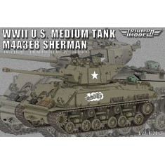 1/72 M4A3E8 Sherman ''Easy Eight'' ''Thunderbolt VII'' with T66 Tracks