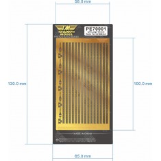 1/700 IJN Large Vessel Rails For CV/BB/CA
