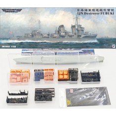 1/350 IJN Destroyer Fubuki 1941 Resin kit Waterline version