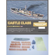 1/700 WWII Royal Navy Castle Class Corvette 1943-1945 Resin kit (Water Line Ver.)