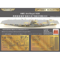 1/700 Royal Navy Aircraft Carrier Royal Ark 1939 Upgrade Photo Etched Set For Trumpeter 06713