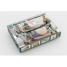 1/35 Modern US Army Stretcher Ambulance Team (4 Figures)