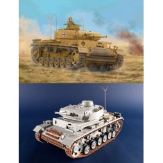 1/16 Pz.Bef.Wg.Fahrgestell Pz.Kpfw.III.Ausf.J
