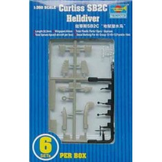 1/350 Mini Aircraft - Curtiss SB2C Helldiver (6 Sets)