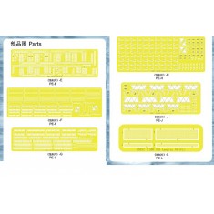 1/350 USS Langley AV-3 Upgrade Detail sets for TR 05632