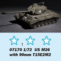 1/72 US M26 with 90mm T15E2M2