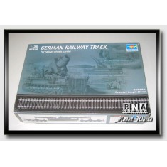 1/35 German Railway Track for Railcar Wheels Carrier 