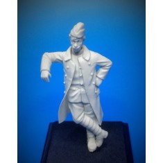 1/35 WWI French Soldier At Rest In Winter No.5 (1 figure)