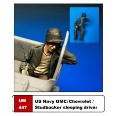 1/35 GMC/Chevrolet/Studbacker Sleeping Driver