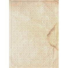 Wheels and Hatches Stencils - Small (190+ masks; Circles/Disks from 2mm-15.5mm)