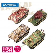 1/144 Flakpanzer Panther MG 151/20, Ausf.D Mid, Jagdpanther G2, Coelian (4 kits)