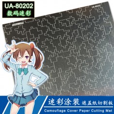 Camouflage Masking Sheet Cutting Mat Vol.3 | FREE Gift w/$300+ Order | Coupon Code: UA-80202