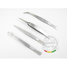 Stainless Steel Tweezers set (4pcs)