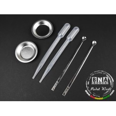 Paint Stirrer (2pcs) + Paint Tray (2pcs) + 30ml Plastic Dropper