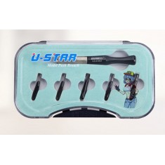 Deluxe Scriber/Chisel Set (Handle with Blades: 0.15, 0.1, 0.2, 0.3, 0.5mm)