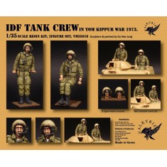 1/35 IDF Tank Crew in Europe, Yom Kippur War 1973 for Magach Series (2 Figures)