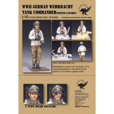 1/35 WWII German Wehrmacht Tank Commander #Winter Clothes