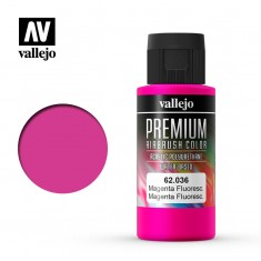 Acrylic Airbrush Paint - Premium Colour #Fluorescent Magenta (60ml)