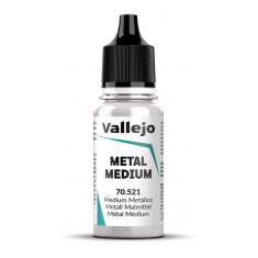Acrylic Paint - Model Colour #Metallic Medium (18 ml/0.6 fl oz)