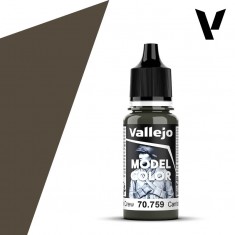 Acrylic Paint - Model Colour #100 German Tank Crew (18ml/0.6 fl oz, matt finish)