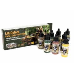 Model Air Acrylic Paint Set - "IJA Colours" 1939-1945 (8 x 17ml)