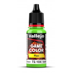 Acrylic Paint - Game Colour Fluo #Fluorescent Green (18 ml/0.6 fl oz)