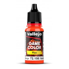 Acrylic Paint - Game Colour Fluo #Fluorescent Orange (18 ml/0.6 fl oz)