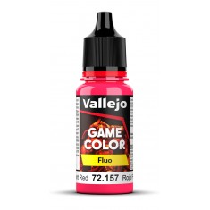Acrylic Paint - Game Colour Fluo #Fluorescent Red (18 ml/0.6 fl oz)