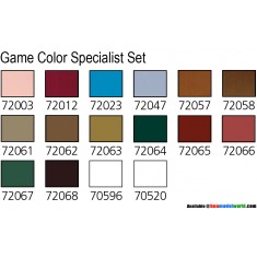 Game Colour Paint Set - Specialist Set (16 x 17ml)