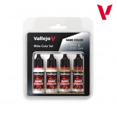 Game Colour Acrylic Paint Set - White (4x 18ml)
