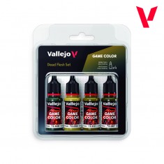 Game Colour Acrylic Paint Set - Dead Flesh (4x 18ml)