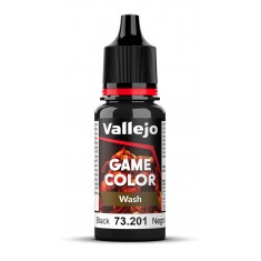 Acrylic Paint - Game Colour Wash #Black (18 ml/0.6 fl oz)