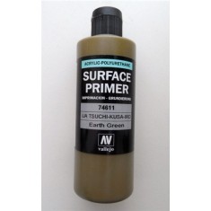 Acrylic Polyurethane - IJA Tsuchi-Kusa-IRO Earth Green Surface Primer 200ml