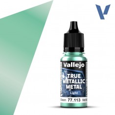 True Metallic Metal Light Paint - Beetle Green (18ml, for brightening Base tones)