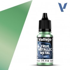True Metallic Metal Light Paint - Dusken Green (18ml, for brightening Base tones)