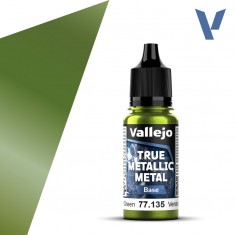 True Metallic Metal Base Colour - Amber Green (18ml)