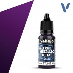 True Metallic Metal Shade Paint - Amethyst Purple (18ml, for shading Base colours)