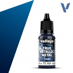 True Metallic Metal Shade Paint - Sapphire Blue (18ml, for shading Base colours)